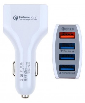 Car Mobile Charger - White