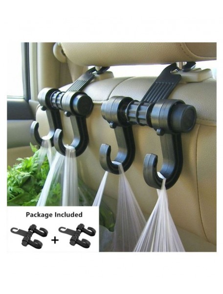 Hook Type Holder for Headrest Black