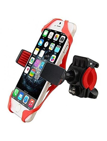 Bike Mobile Phone Holder - Red Black