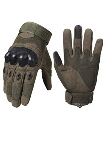 Anti-Slip Motorbike Gloves - Green