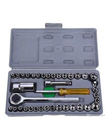 Motorcycle Tool Box Set 40 Pcs